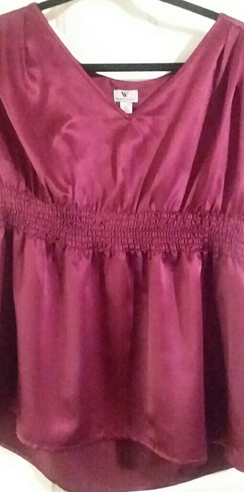 Worthington Satin Top size XL